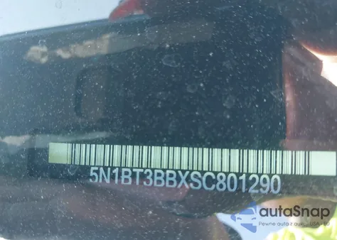 2025 Nissan Rogue Sv Intelligent Awd from USA, damaged, VIN 5N1BT3BBXSC801290